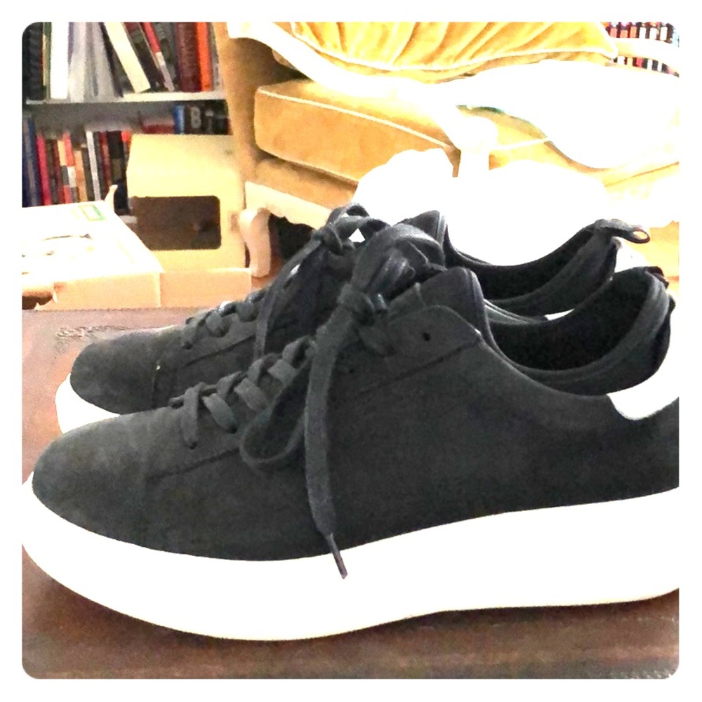 GREATS Nero sneaker. Real Italian Leather!